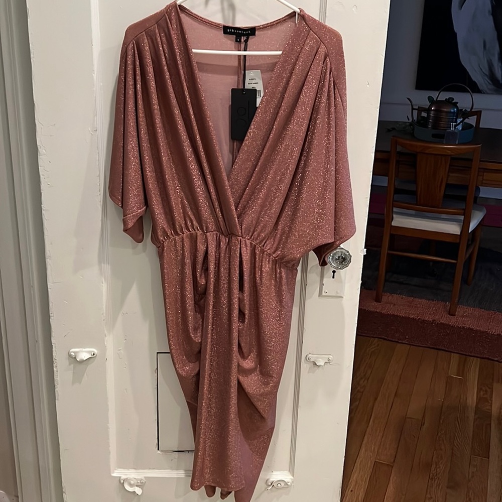 NWT Deep V party dress